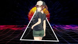 Desktop wallpaper. Misaka Mikoto