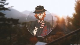 Desktop wallpaper. Chuuya Nakahara