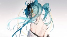 Desktop wallpaper. Hatsune Miku