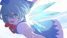 Desktop wallpaper. Cirno