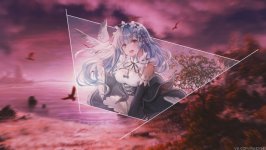 Desktop wallpaper. Re:Zero