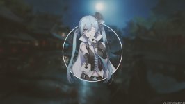 Desktop wallpaper. Hatsune Miku