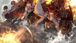 Desktop wallpaper. Kantai Collection