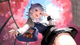 Desktop wallpaper. Koharu Rokka