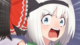 Desktop wallpaper. Reimu Hakurei & Youmu Konpaku