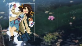 Desktop wallpaper. Suzumiya Haruhi