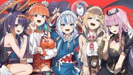 Desktop wallpaper. Virtual Youtuber