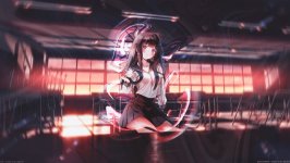 Desktop wallpaper. Chitanda Eru