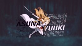 Desktop wallpaper. Yuuki Asuna