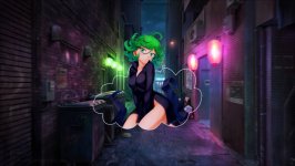 Desktop wallpaper. Tatsumaki