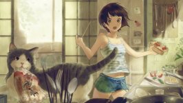 Desktop wallpaper. Anime. ID:143447