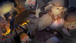 Desktop wallpaper. Virtual Youtuber