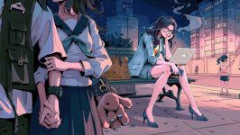Desktop wallpaper. Anime. ID:144322