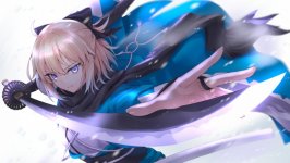 Desktop wallpaper. Okita Souji
