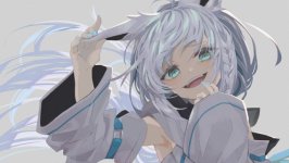 Desktop wallpaper. Shirakami Fubuki