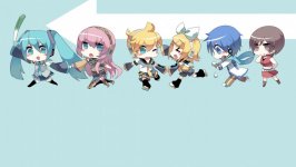 Desktop wallpaper. Vocaloid