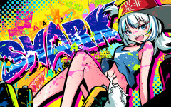 Desktop wallpaper. Gawr Gura