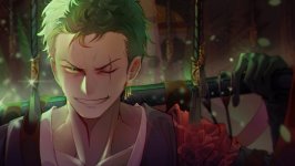 Desktop wallpaper. Roronoa Zoro