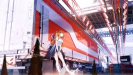 Desktop wallpaper. Asuka Langley