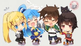 Desktop wallpaper. KonoSuba