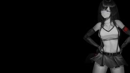 Desktop wallpaper. Tifa Lockhart