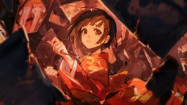 Desktop wallpaper. Chiyoko Fujiwara