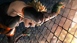 Desktop wallpaper. Katsuki Bakugou