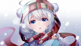 Desktop wallpaper. Kiana Kaslana
