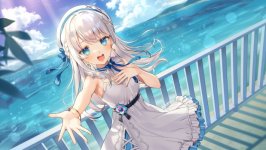 Desktop wallpaper. Nagino Mashiro