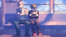 Desktop wallpaper. Katsuki Bakugou & Izuku Midoriya