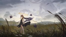 Desktop wallpaper. Ninomae Ina'nis