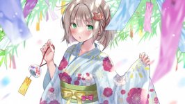 Desktop wallpaper. Yukata