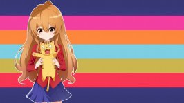 Desktop wallpaper. Aisaka Taiga