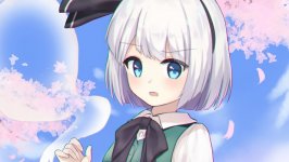 Desktop wallpaper. Youmu Konpaku