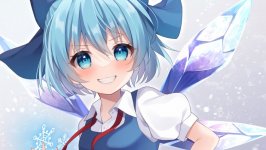 Desktop wallpaper. Cirno
