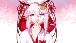 Desktop wallpaper. Yae Sakura