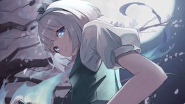 Desktop wallpaper. Youmu Konpaku