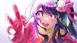 Desktop wallpaper. Ai Hoshino