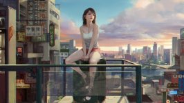 Desktop wallpaper. Anime. ID:154395