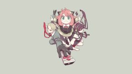 Desktop wallpaper. Anya Forger, Yor Forger & Loid Forger