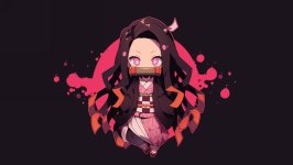 Desktop wallpaper. Nezuko Kamado