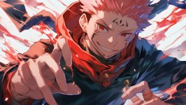 Desktop wallpaper. Sukuna