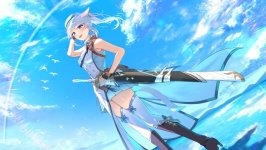 Desktop wallpaper. Anime. ID:160016