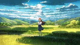 Desktop wallpaper. Anime. ID:161723