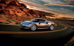 Desktop wallpaper. Alfa Romeo 4C 2015. ID:53155
