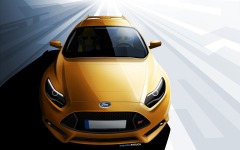 Desktop wallpaper. Focus ST 2013