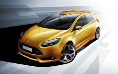 Desktop wallpaper. Focus ST 2013