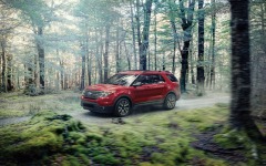 Desktop wallpaper. Ford Explorer XLT 2015. ID:55076