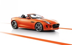 Desktop wallpaper. Jaguar F-TYPE S Firesand 2013. ID:56383
