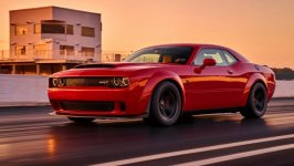 Desktop wallpaper. Dodge Challenger SRT Demon 2018